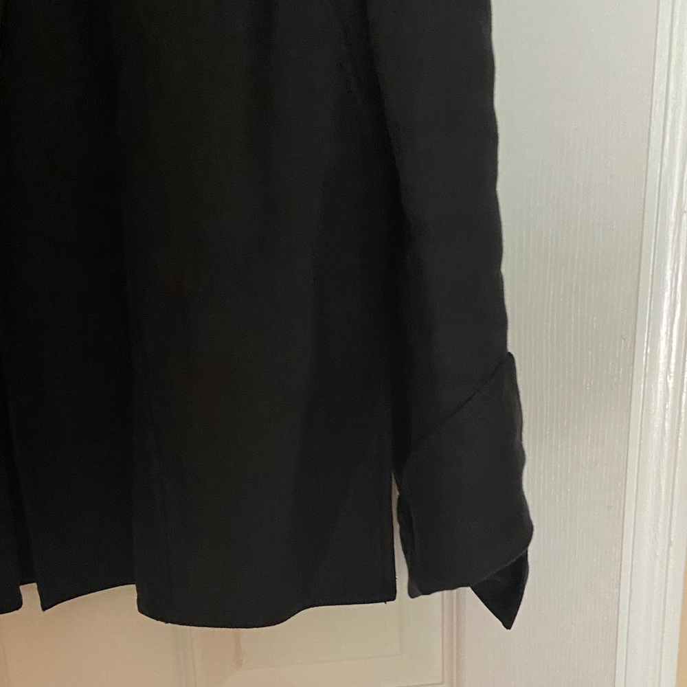 Vintage Linda Allard Ellen Tracy Classic Black Women's Blazer - Picture 8 of 11